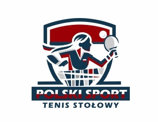 Projekt graficzny logo dla firmy online polski sport